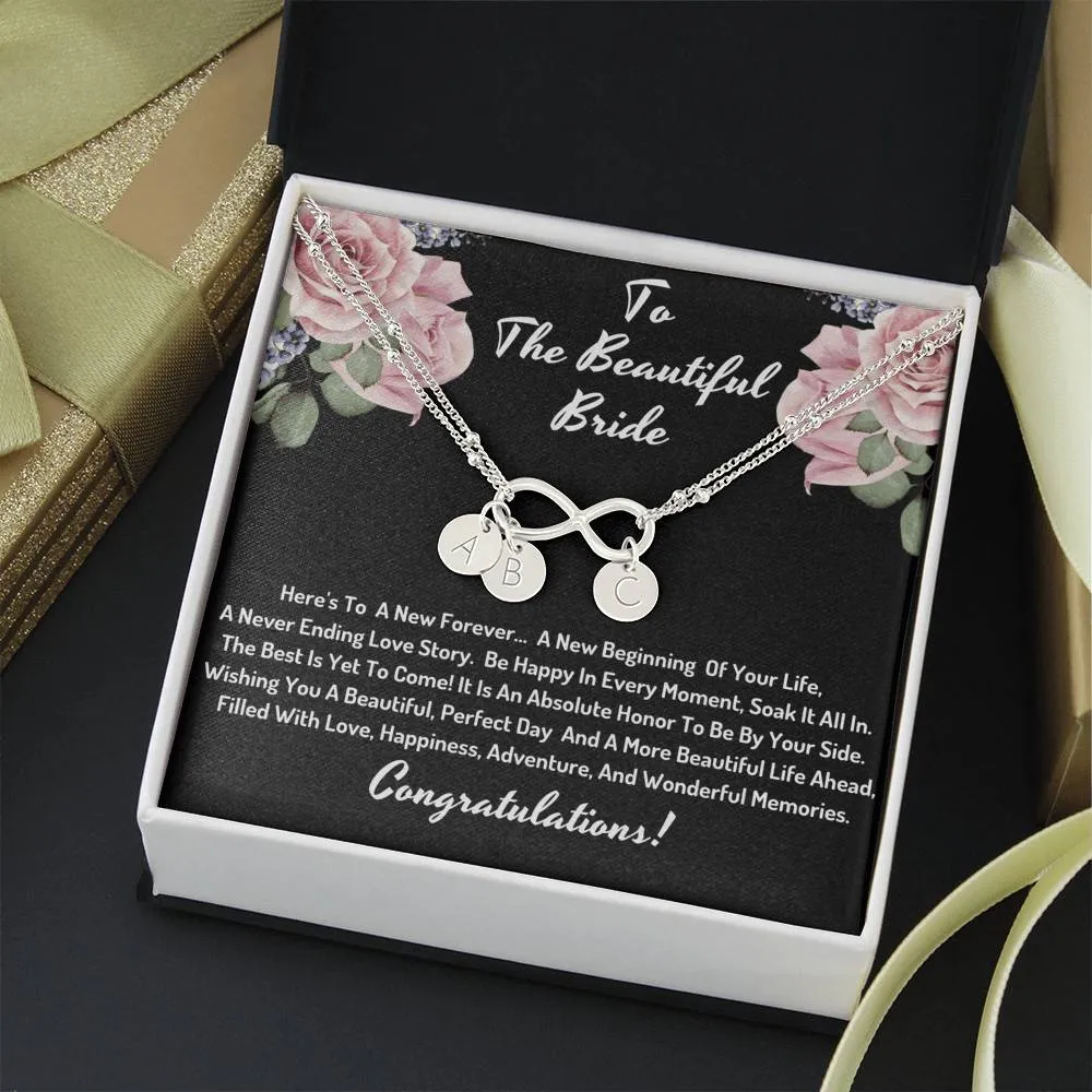 To the beautiful bride - Be happy in every moment