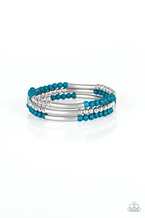 Tourist Trap Blue Paparazzi Bracelet