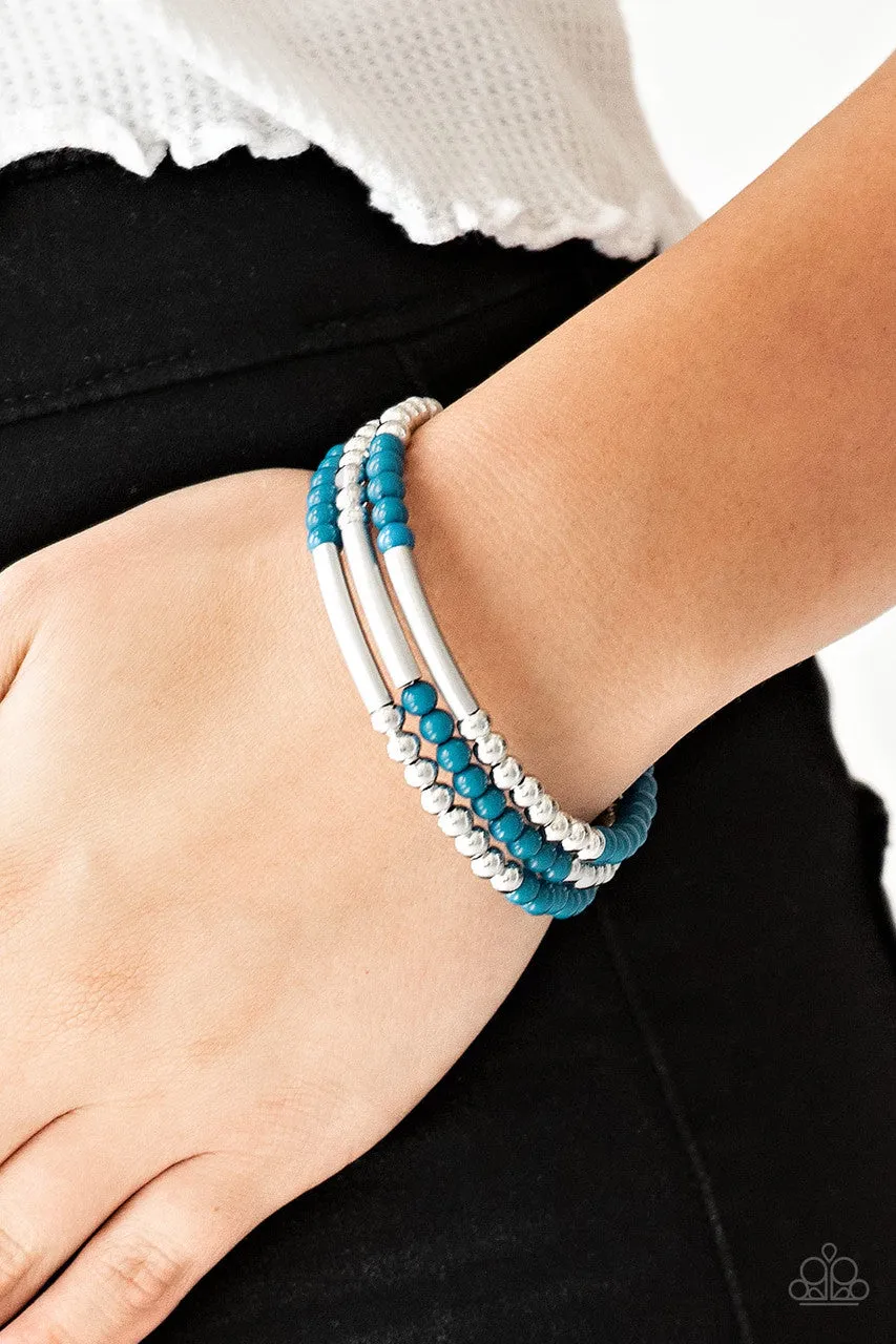 Tourist Trap Blue Paparazzi Bracelet