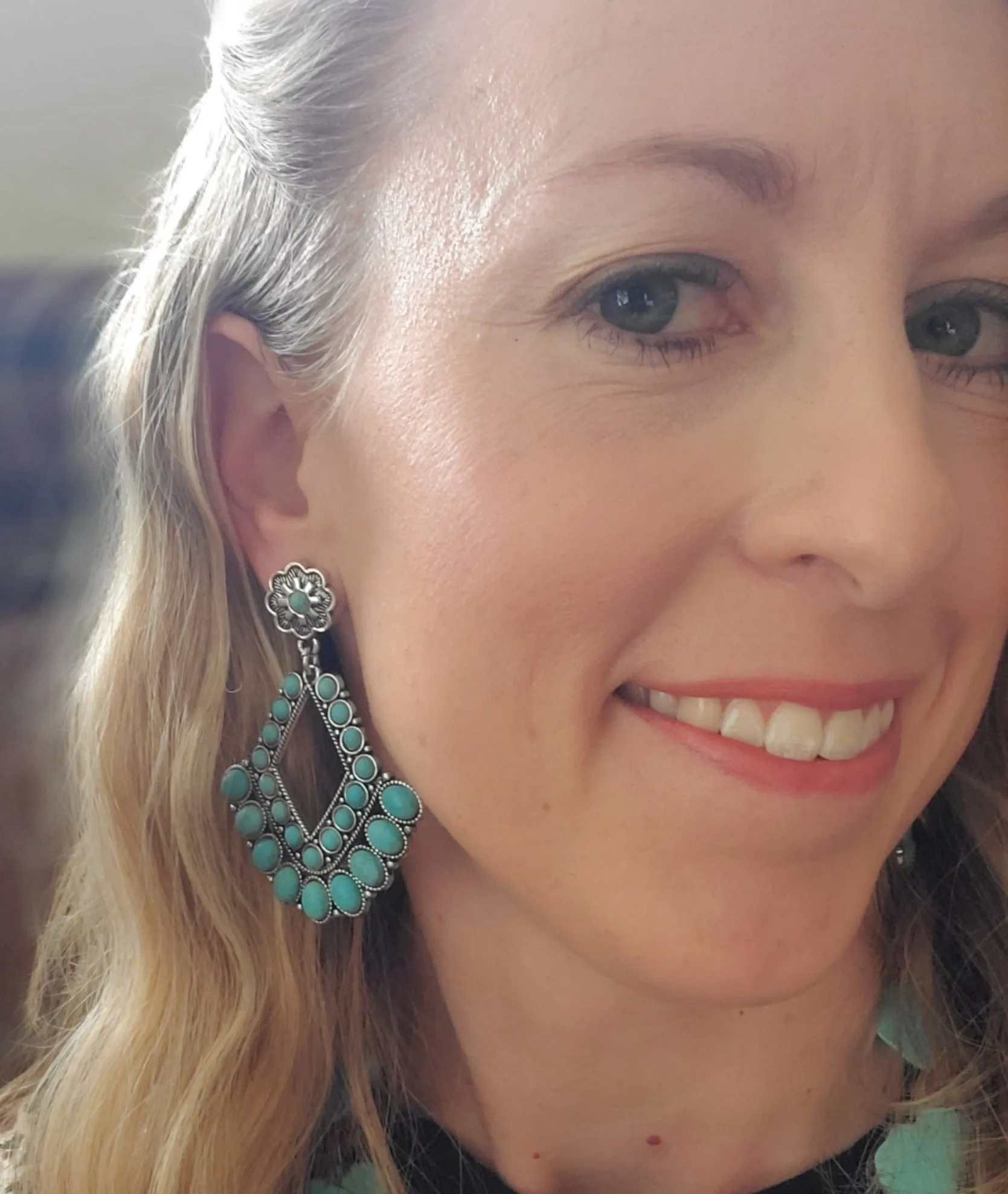 Turquoise Annie Earrings