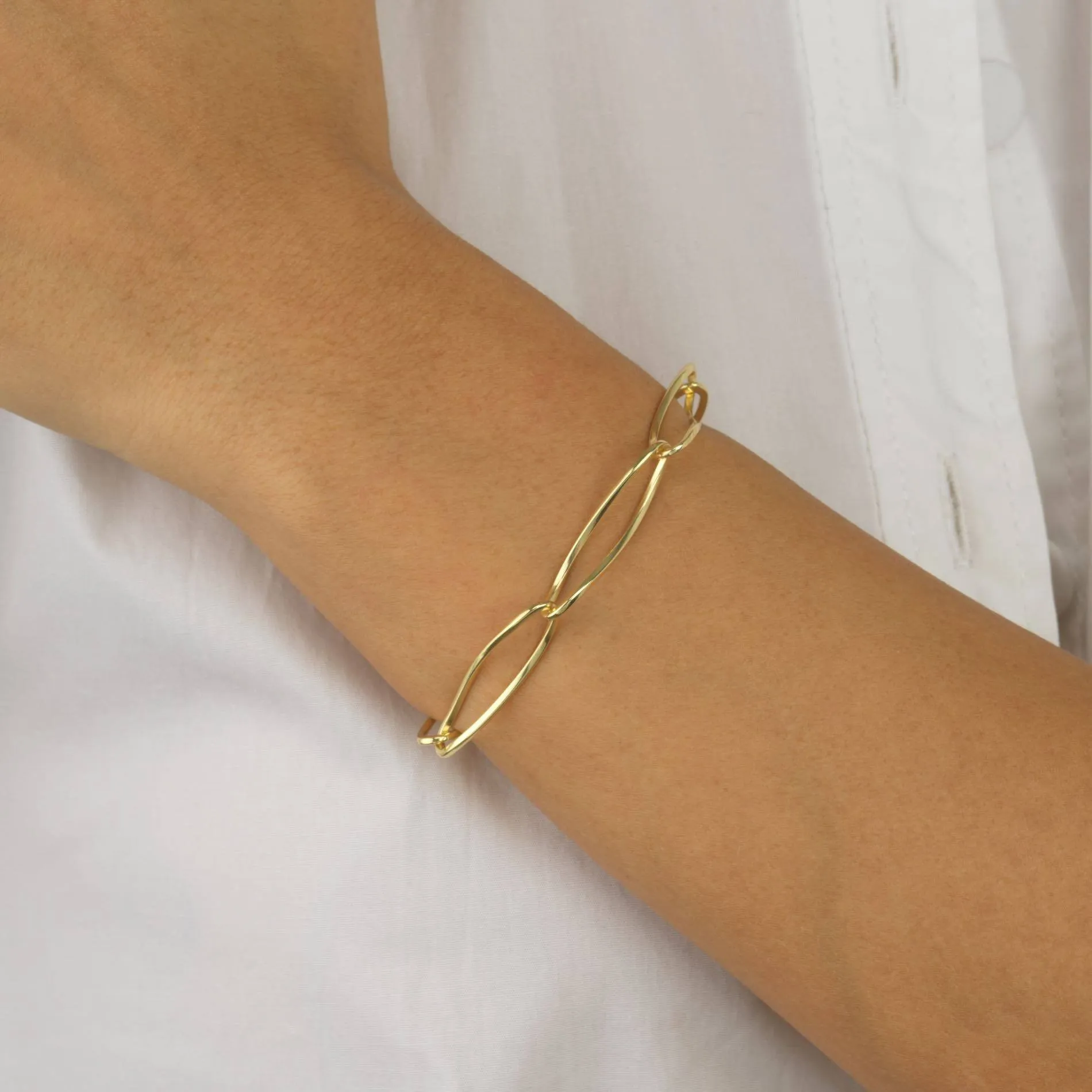 Twisted Link Bracelet
