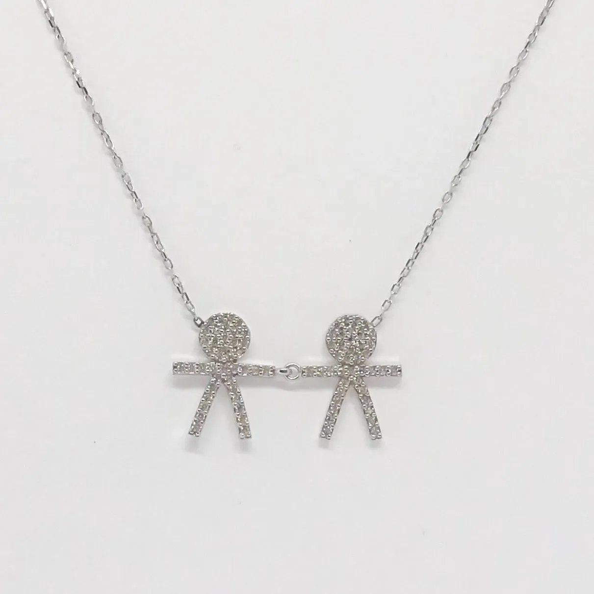 Two Boys Necklace