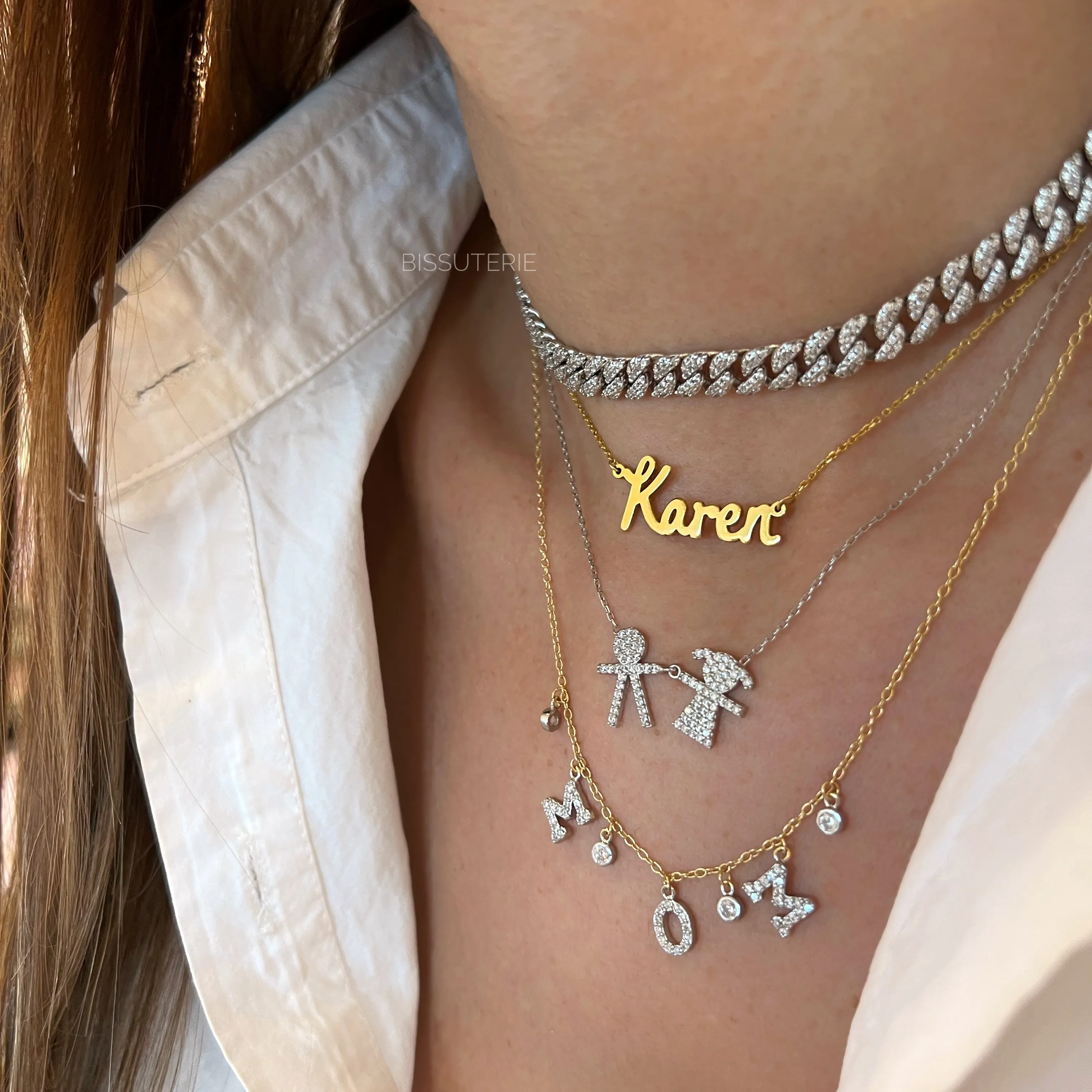 Two Boys Necklace