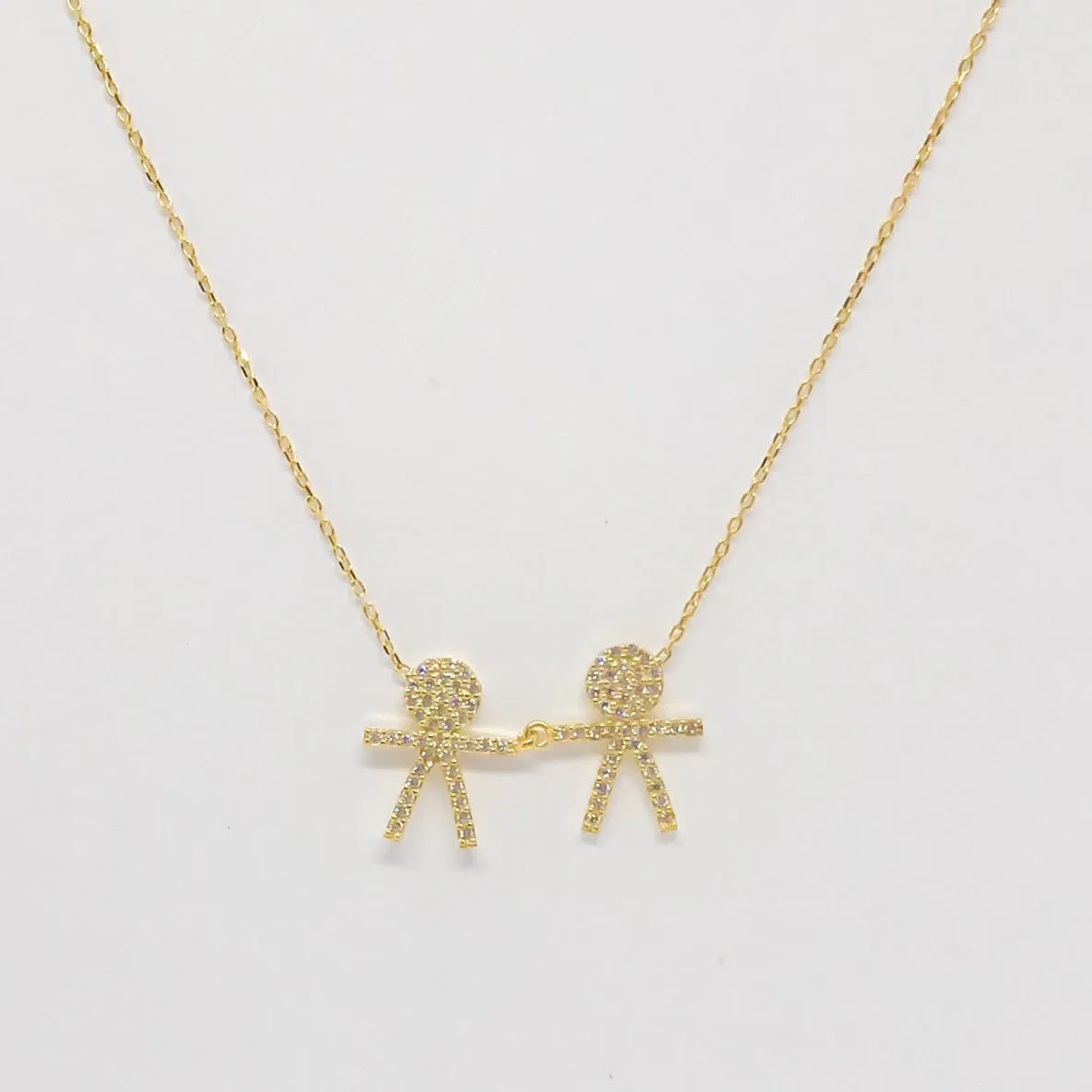 Two Boys Necklace