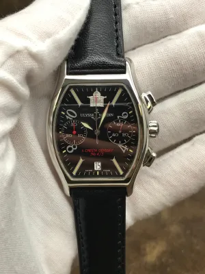 Ulysse Nardin Michelangelo Chronograph A Cresta Odyssey 5pcs Limited Edition 563-42 Black Dial Automatic Men's Watch