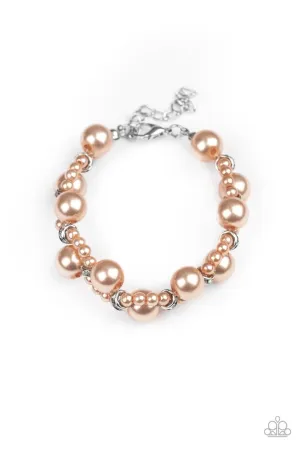 Utmost Uptown Brown Paparazzi Bracelet
