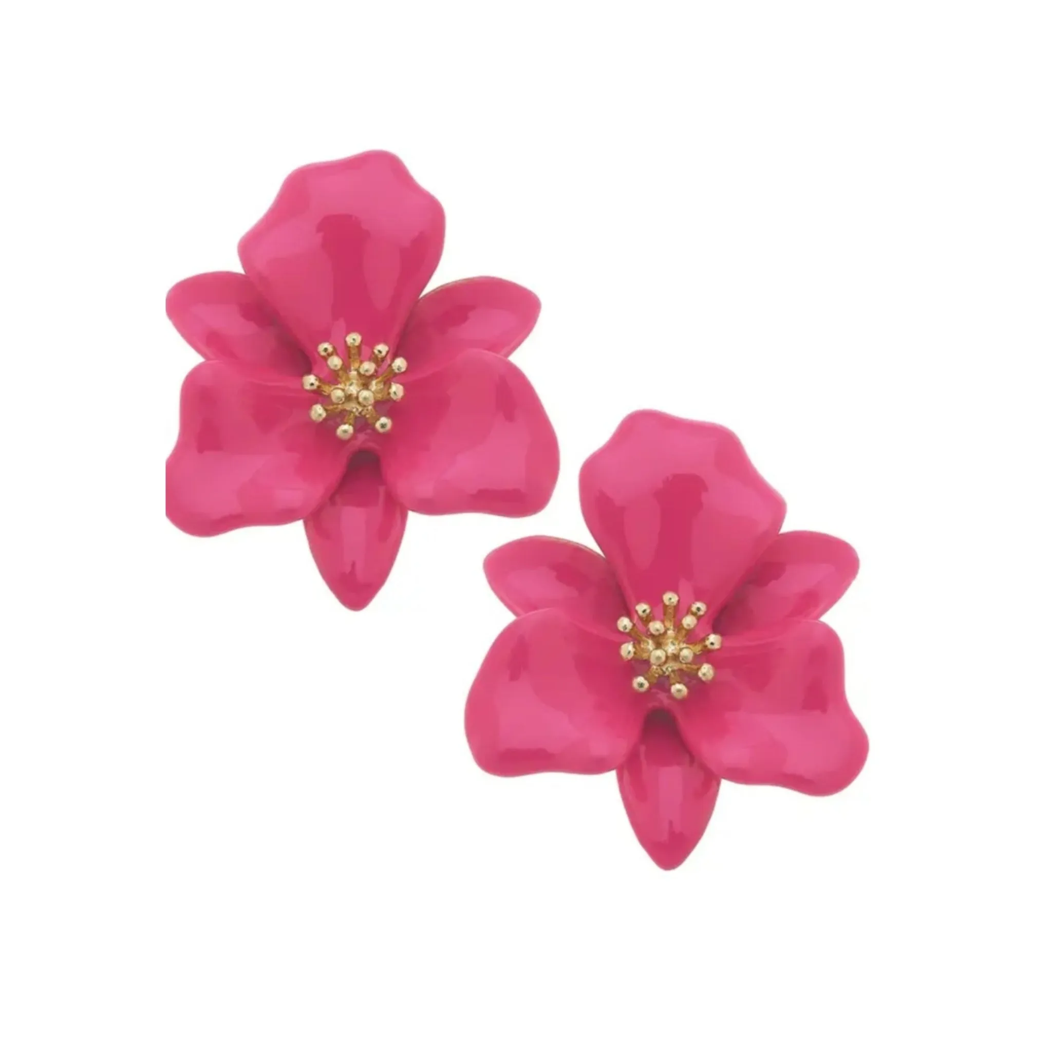 Vibrant Flora Statement  Earrings