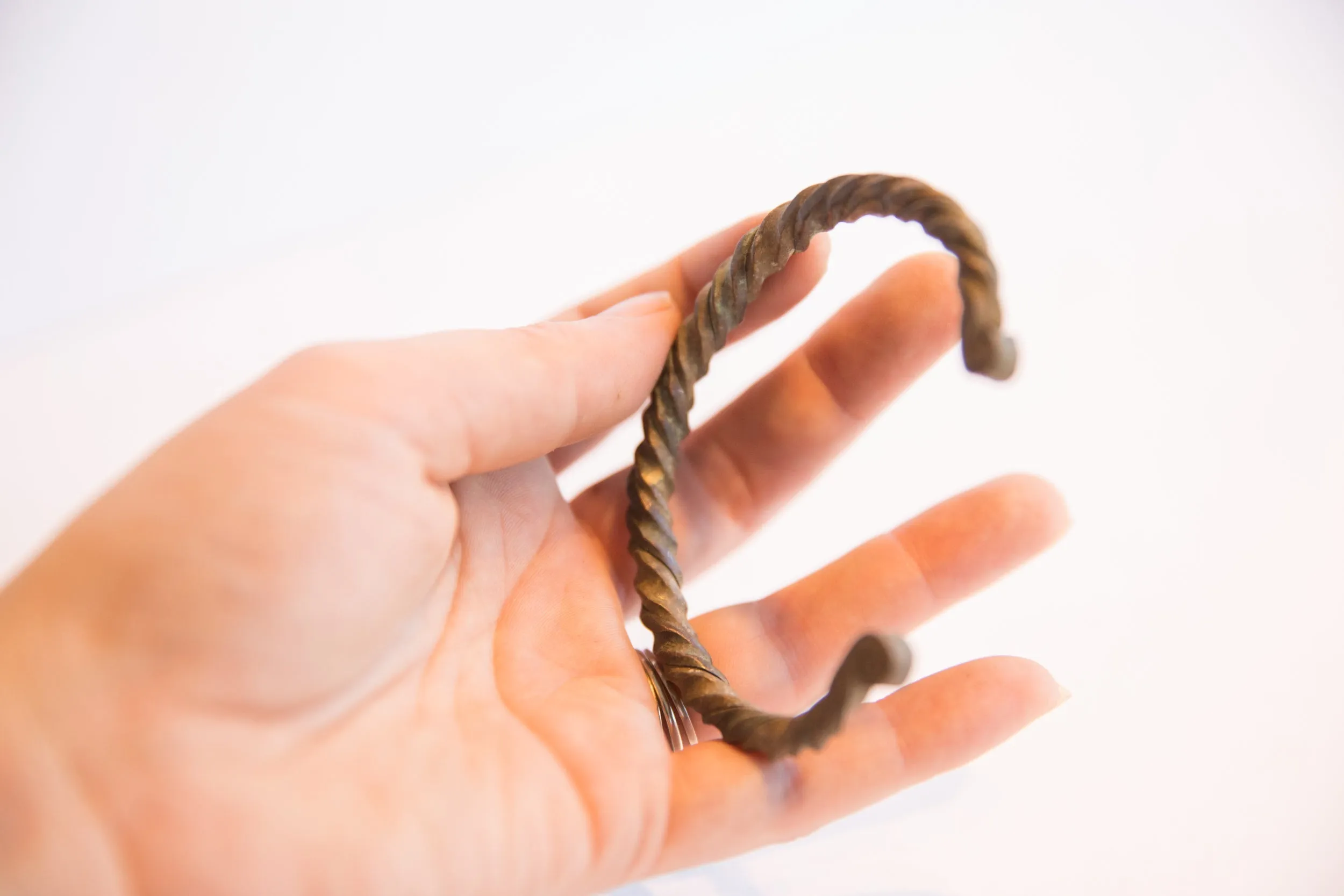 Vintage African Twist Design Cuff Bracelet