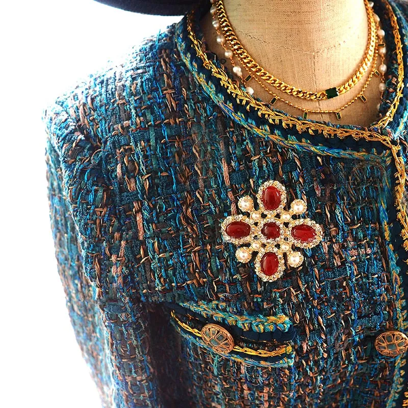 Vintage Baroque Jewel Brooches - 29 Styles