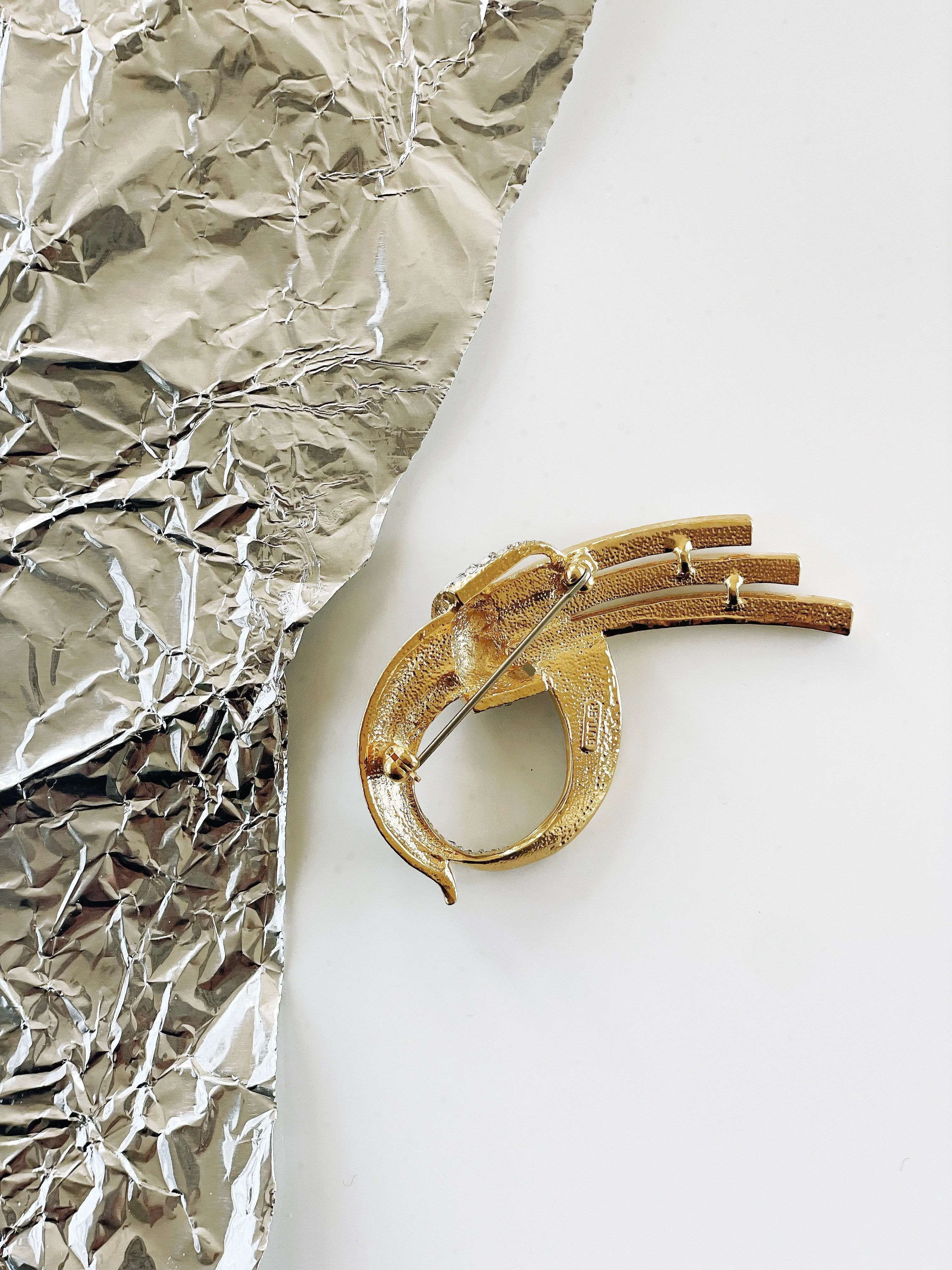 Vintage Butler Abstract Brooch