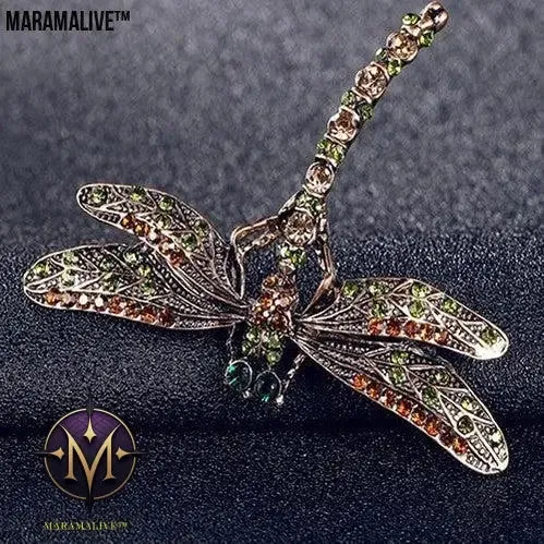Vintage dragonfly brooch