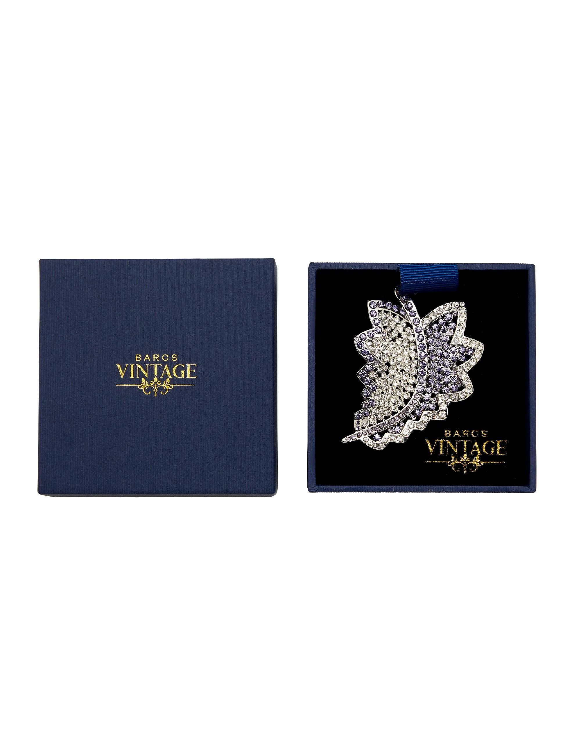 VINTAGE LEAF BROOCH