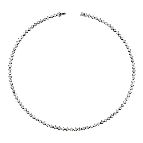 Vintage Tiffany & Co Diamond Straightline Necklace