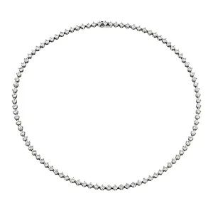 Vintage Tiffany & Co Diamond Straightline Necklace