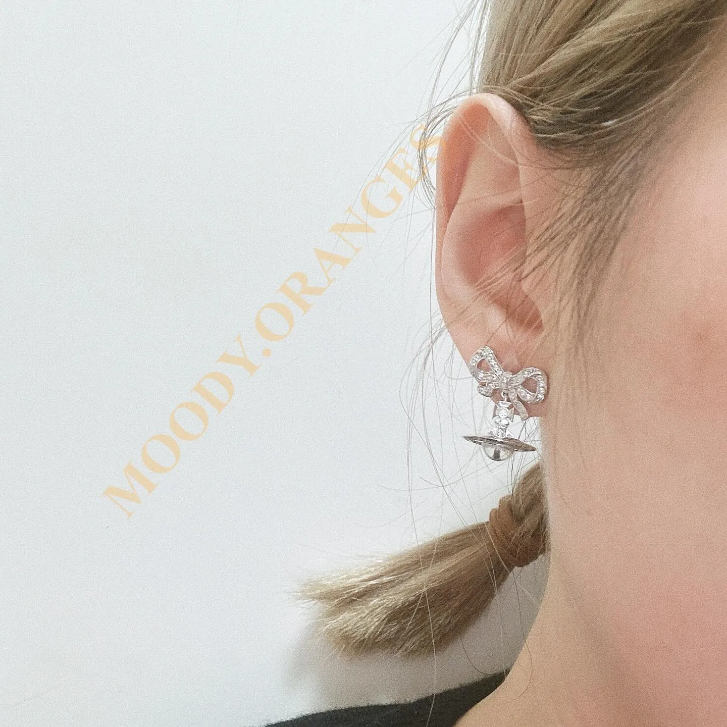 Vivienne Westwood Octavie Platinum-tone Recycled Silver Series