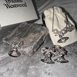 Vivienne Westwood Octavie Platinum-tone Recycled Silver Series