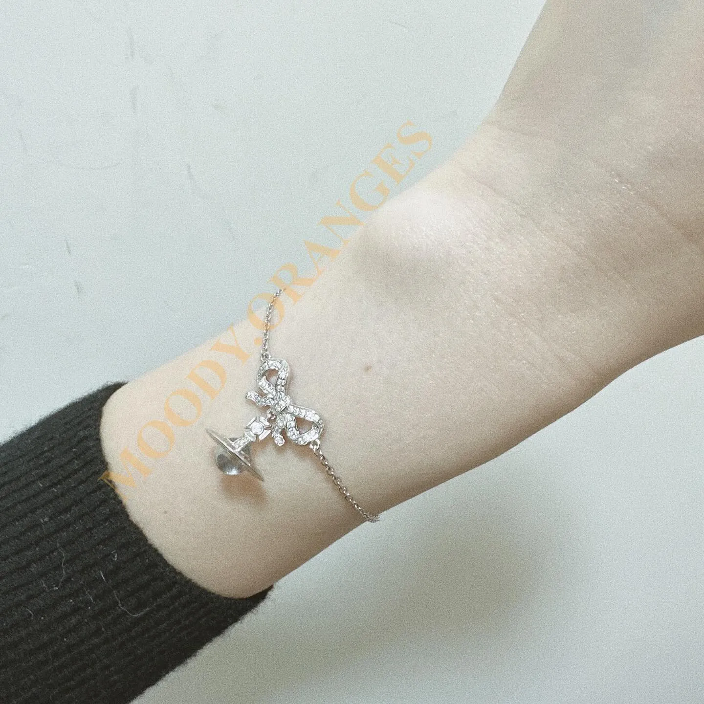 Vivienne Westwood Octavie Platinum-tone Recycled Silver Series