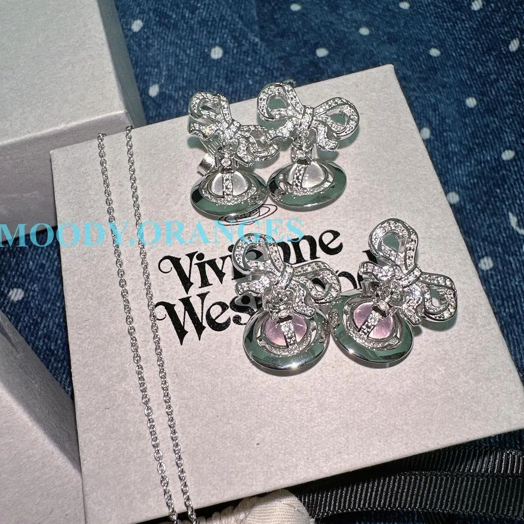 Vivienne Westwood Octavie Platinum-tone Recycled Silver Series