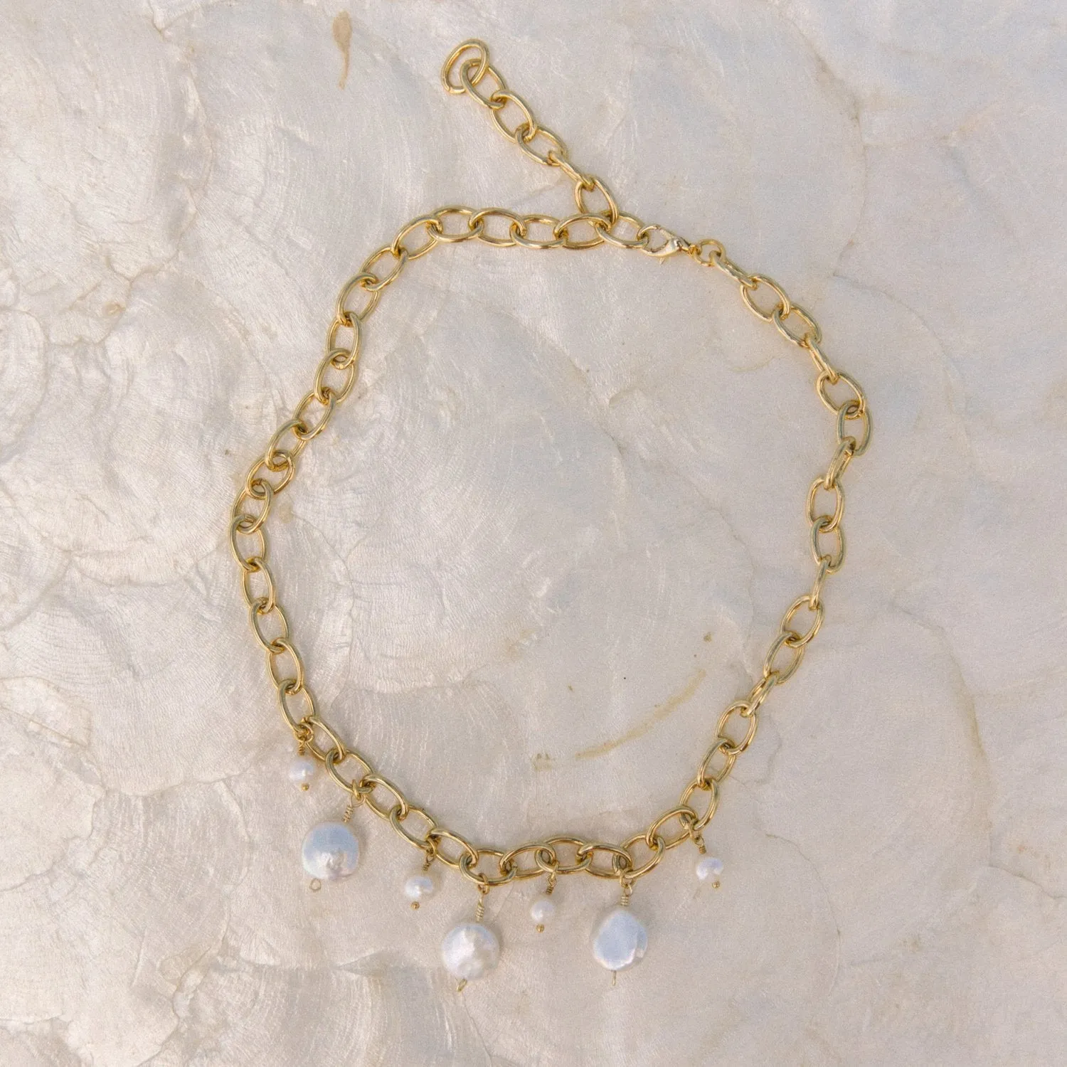 Voyage Mother Of Pearl Necklace