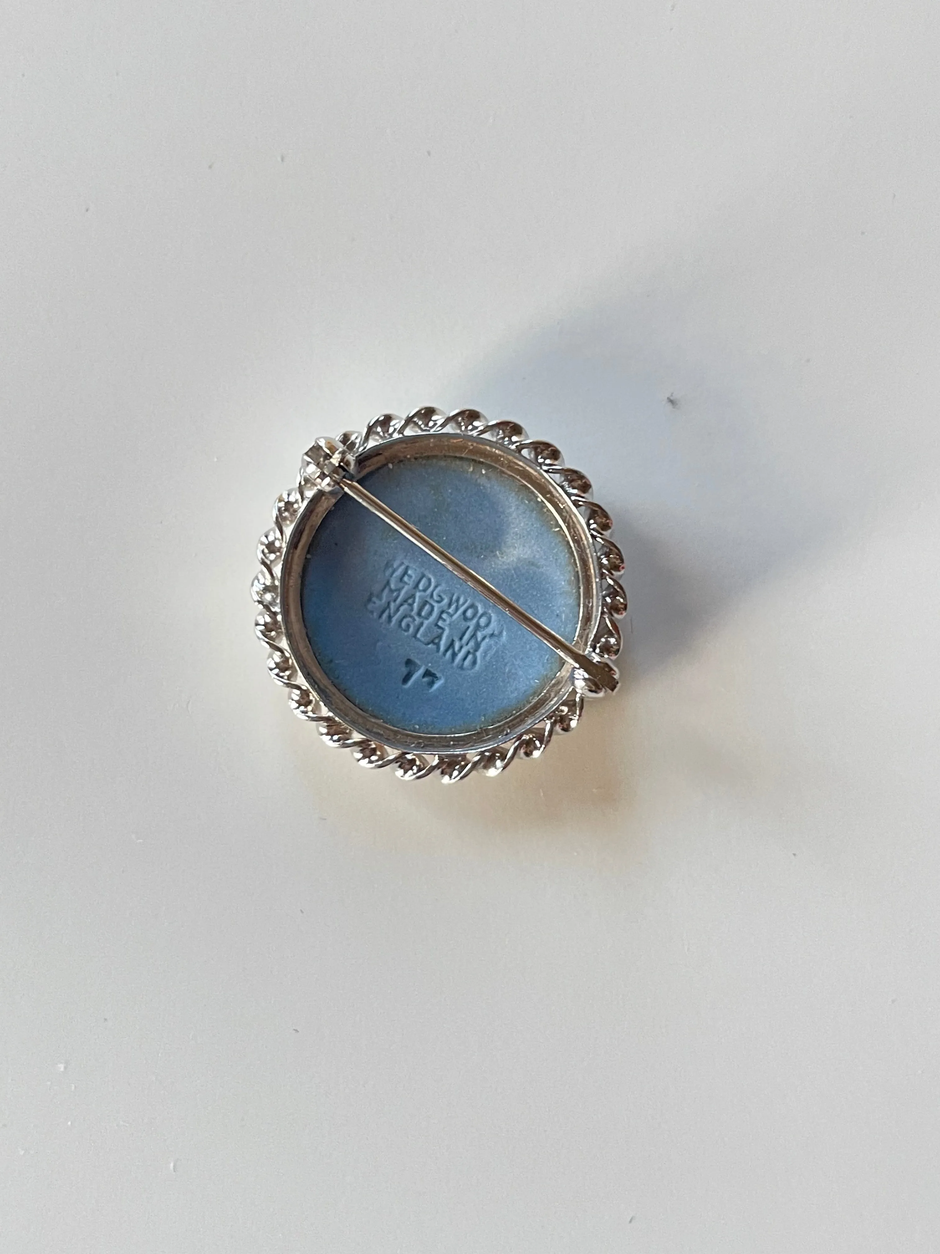 Wedgwood Jasperware Canadian Maple Leaf Brooch