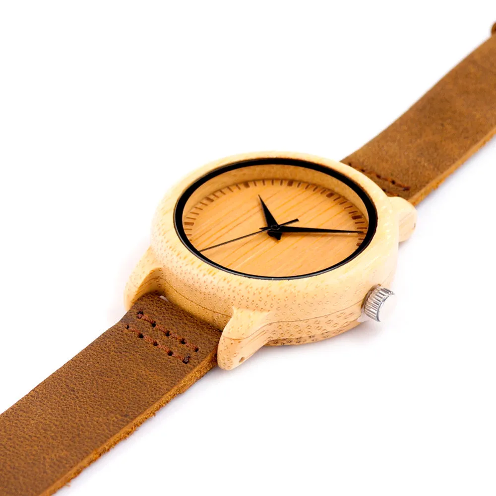 Women's Watches with Leather Band